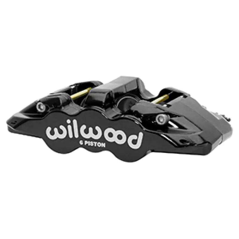 Wilwood Aero6-Ds 6-Piston Caliper (1.62"/1.12"/1.12" Bore Sizes, 1.25" Mounting) 1