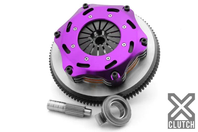 Xclutch Twin Ceramic Solid Disc Clutch Kit For 2005–2006 Toyota Corolla Xrs (1.8L, 7.25") 1